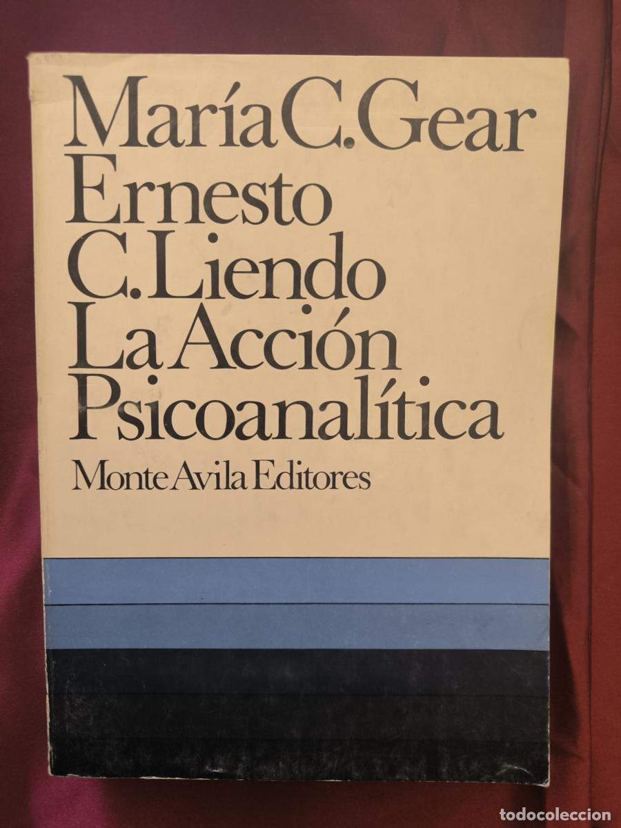 Libros: La acci&oacute;n psicoanal&iacute;tica - Mar&iacute;a Carmen Gear y Ernesto C&eacute;sar