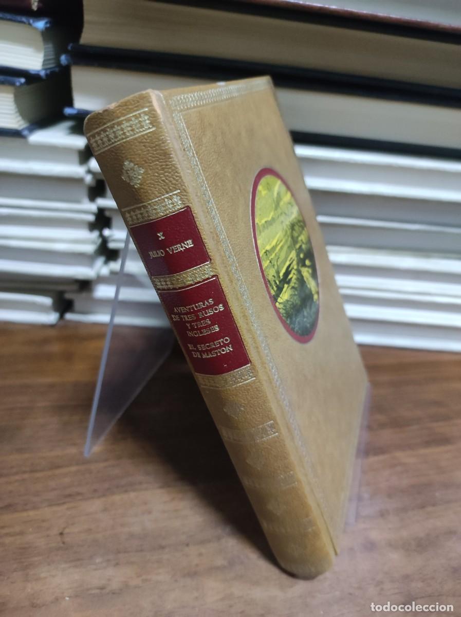 Libros: Aventuras de tres rusos y tres ingleses / El secreto de Maston Julio Verne
