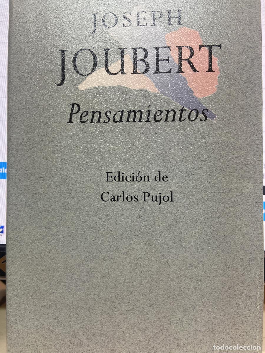 Libros: Pensamientos - Joubert, Joseph