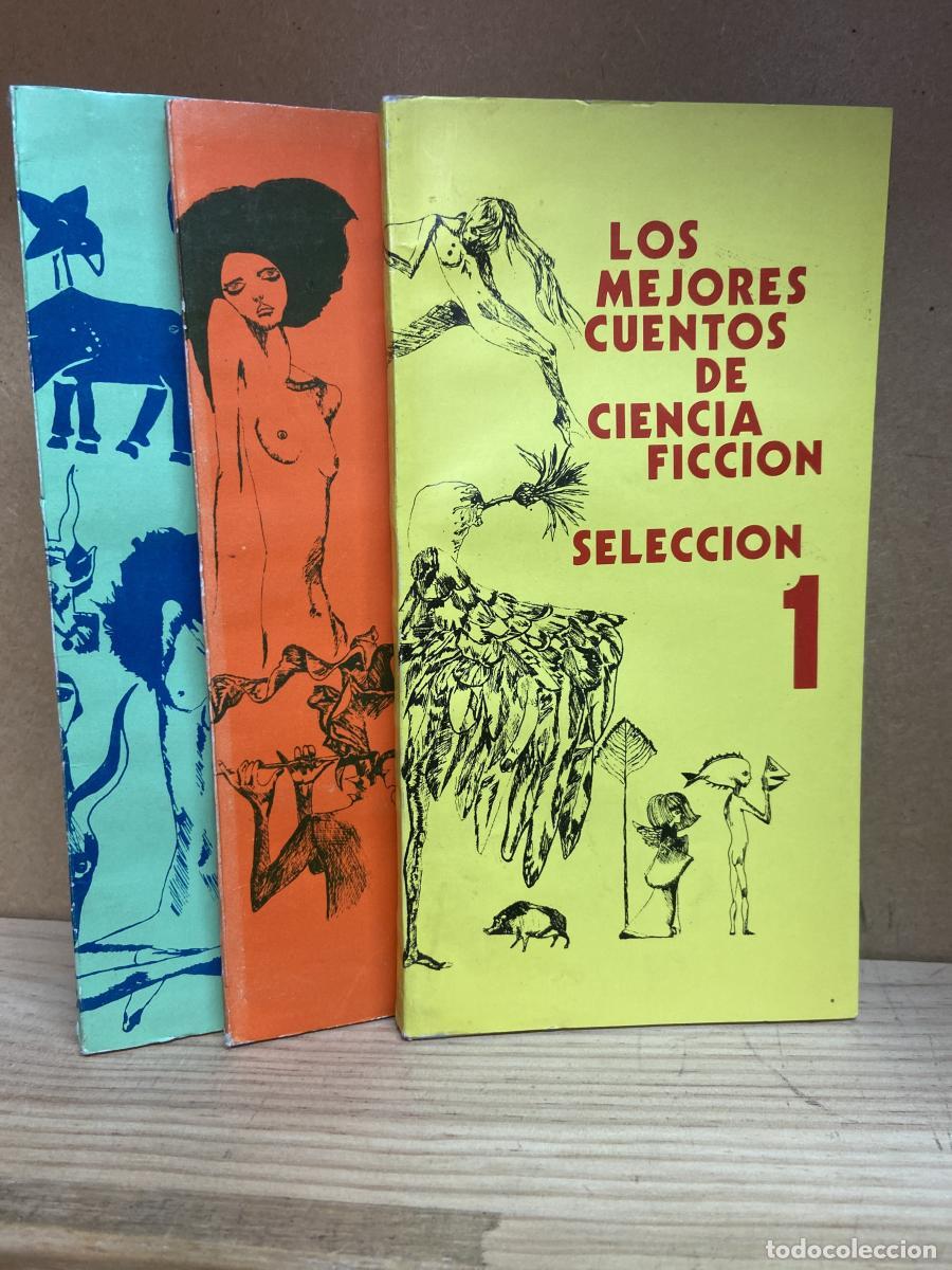 Libros: LOS MEJORES CUENTOS DE CIENCIA FICCI&Oacute;N. Selecci&oacute;n, 1-2-3 (tres tomos). - VV.AA.