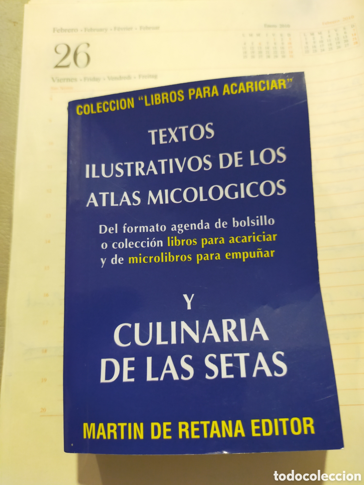 Libros: TEXTOS ILUSTRATRATIVOS DE LOS ATLAS MICOLOGICOS Y CULINARIA DE SETAS LIBRO GUIA MART&Iacute;N DE RETANA