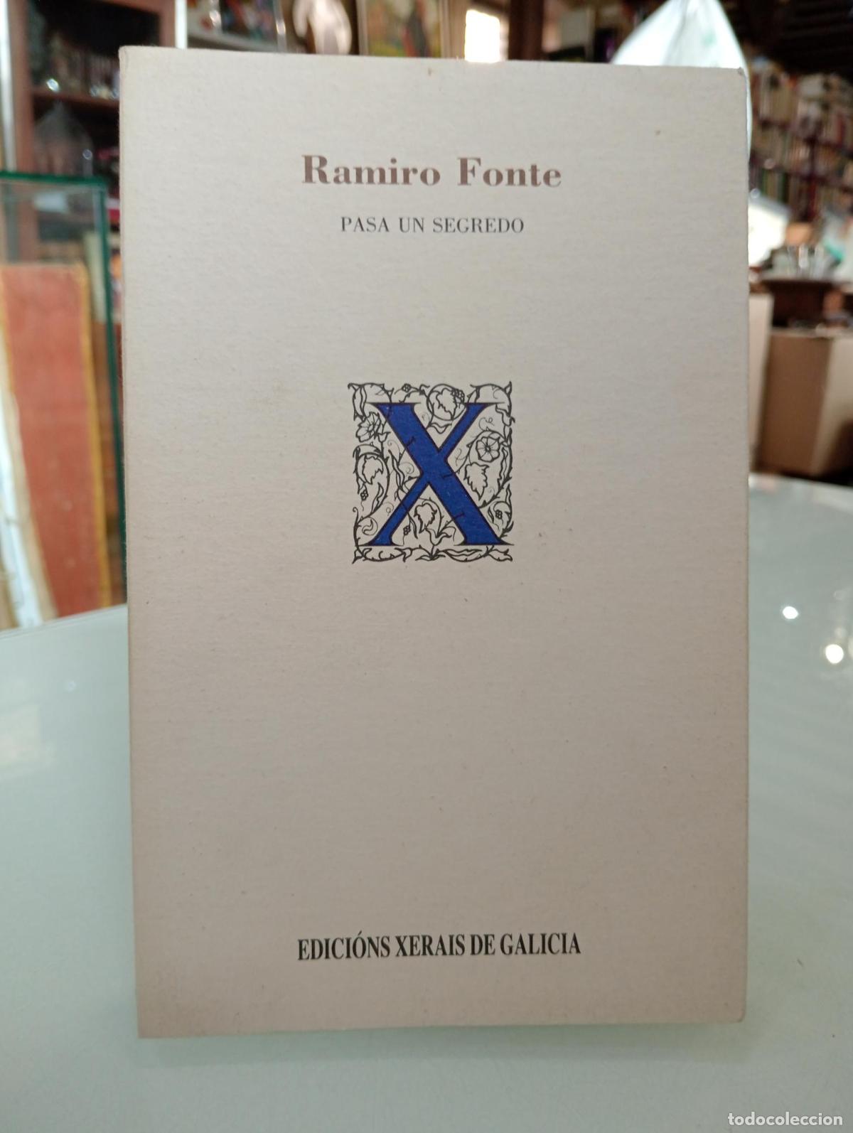Libros: Pasa un segredo [Dedicado] - Ramiro Fonte