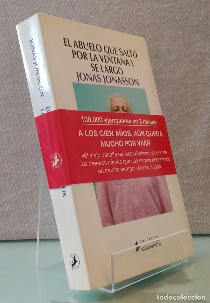 Libros: El abuelo que salt&oacute; por la ventana y se larg&oacute; - Jonas Jonasson