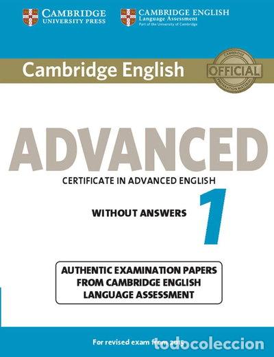 Livros em segunda m&atilde;o: Cambridge English Advanced 1- 9781107689589
