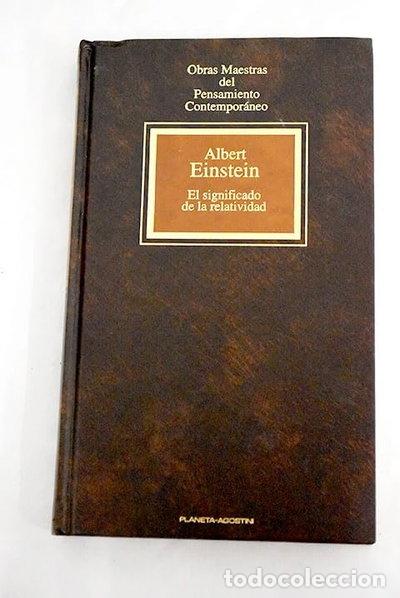 Libros: El Significado de la Relatividad- 9788439521846