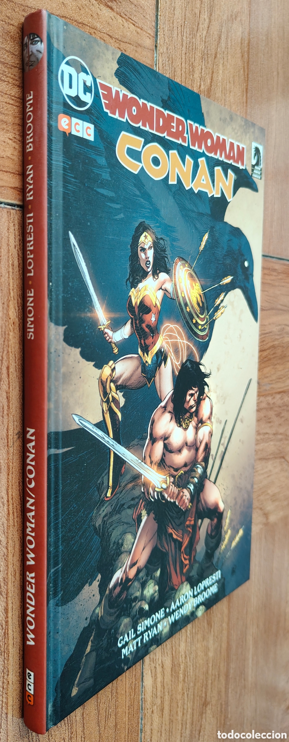 Livros em segunda m&atilde;o: Wonder Woman / Conan - ECC - Gail Simone / Aaron Lopresti