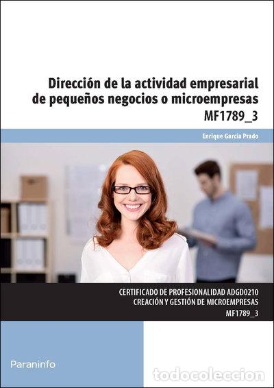 Libros: Direcci&oacute;n de la actividad empresarial de peque&ntilde;os negocios o microempresas- 9788428398336