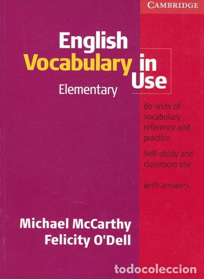 Livros em segunda m&atilde;o: English Vocabulary in Use Elementary- 9780521599573