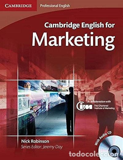 books: Cambridge English for Marketing Student's Book- 9780521124607