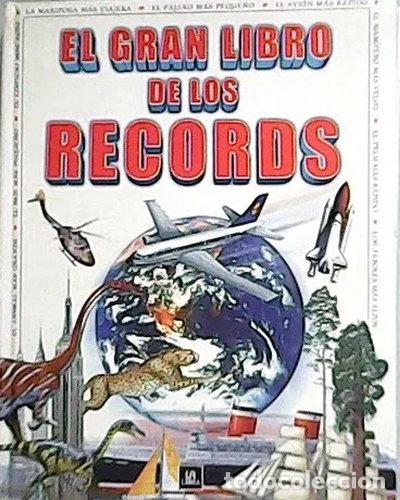 Libros: El gran libro de los records- 9788466200295