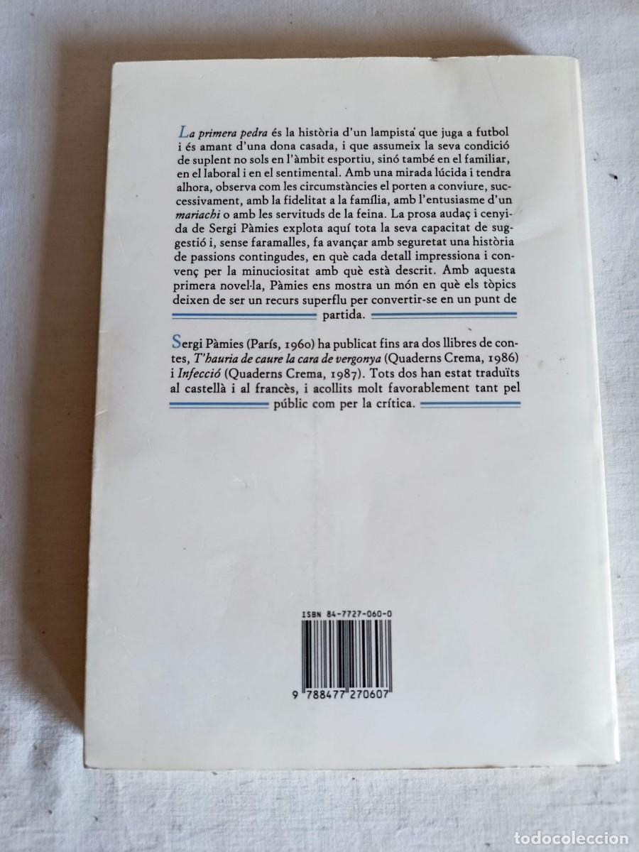 Libros: La primera pedra Sergi Pamies - Foto 2