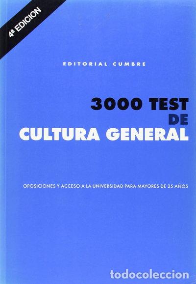 Libros: 3000 Test de Cultura General- 9788488943019