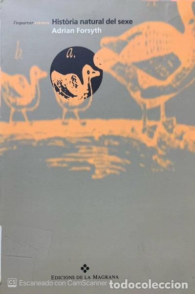 Libros: Historia natural del sexe- 9788474108293