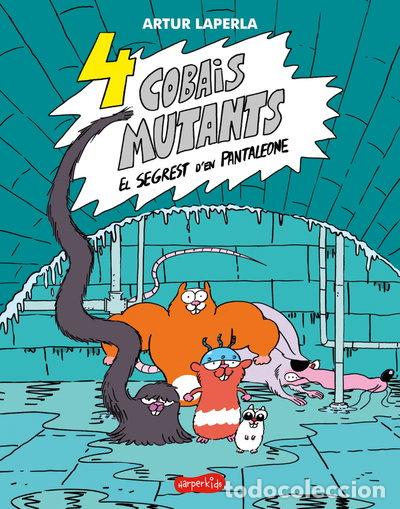 Libros: 4 Cobais mutant. El segrest d'en Pantaleone- 9788418279331