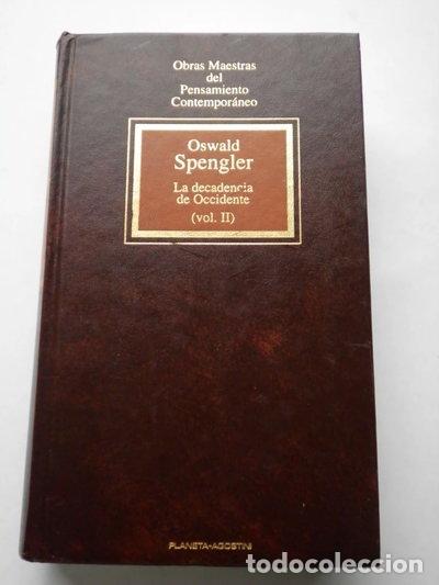 Libros: La decadencia de Occidente, vol. 2- 9788439522058