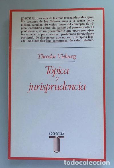 Livros em segunda m&atilde;o: T&oacute;pica y jurisprudencia- 9788430610396