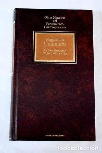 B&uuml;cher: Del sentimiento tr&aacute;gico de la vida- 9788439521853