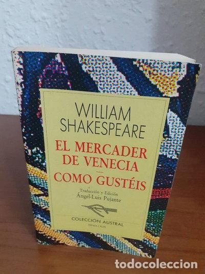 Libros: El mercader de Venecia. Como gust&eacute;is- 9788423972197