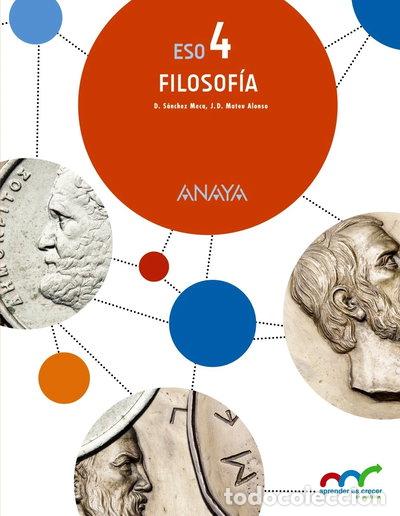 Libros: Filosof&iacute;a 4- 9788469811498