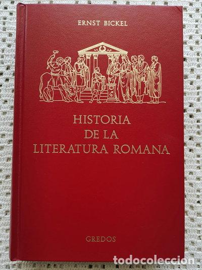 Libros: Historia de la literatura romana- 9788424908539
