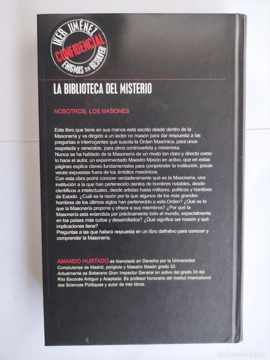 Libros: Nosotros, los masones - Amando Hurtado. Con CD - Foto 2