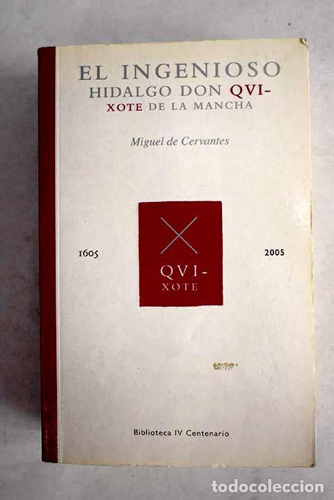 Libros: Don Quijote de la Mancha.- Cervantes Saavedra, Miguel de
