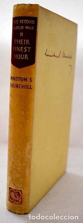Libros: The second world war, tomo II. Their finest hour.- Churchill, S. Winston