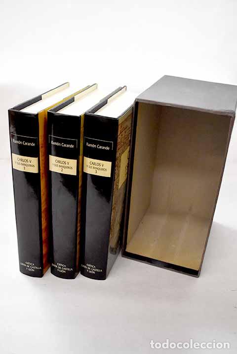 Livros em segunda m&atilde;o: Carlos V y sus banqueros.- Carande, Ram&oacute;n