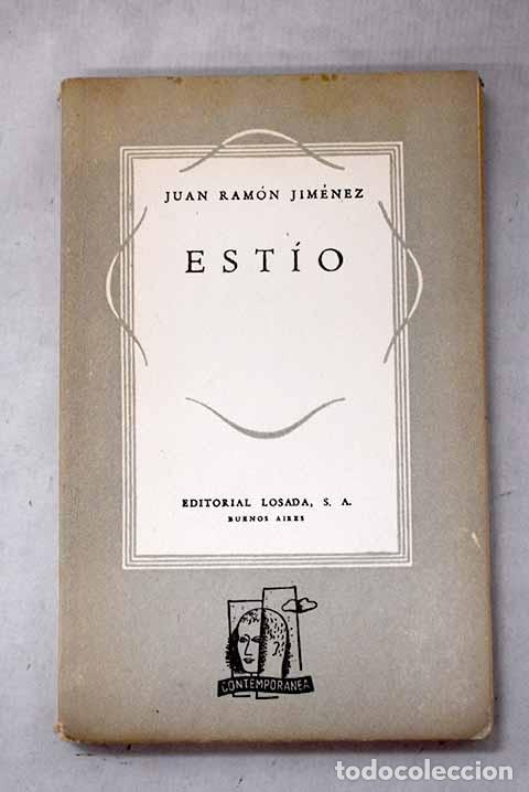 Libros: Est&iacute;o: Jim&eacute;nez, Juan Ram&oacute;n.- Jim&eacute;nez, Juan Ram&oacute;n - Foto 1