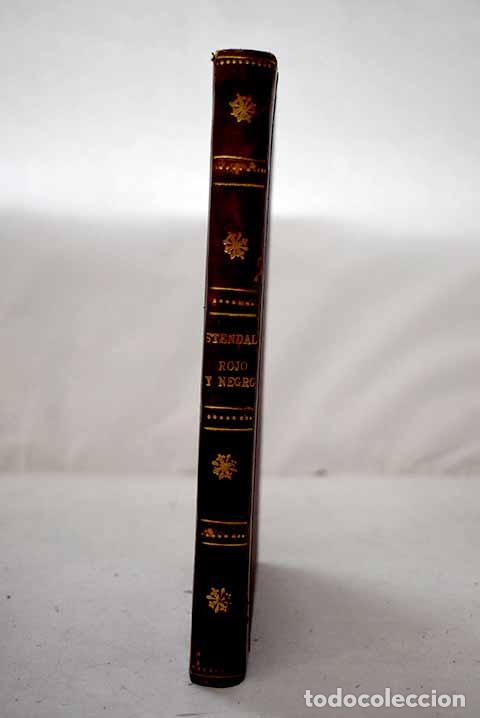 Libros: Rojo y Negro: cr&oacute;nica del siglo XIX.- Stendhal
