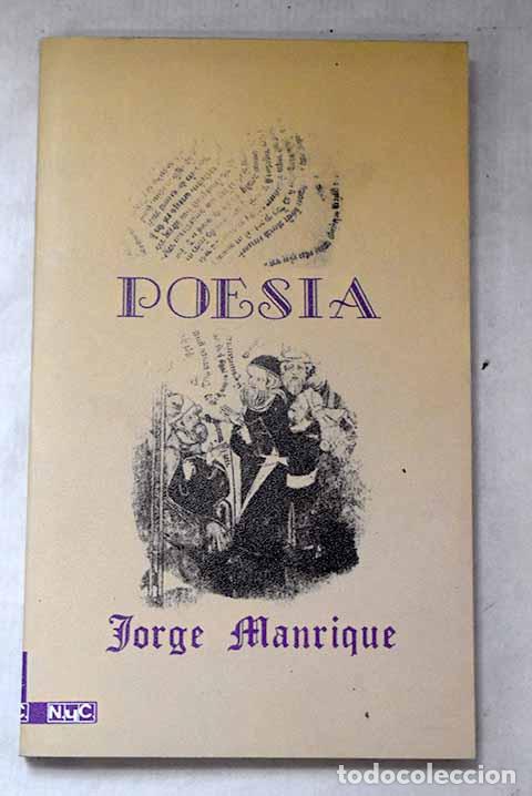 Libros: Poes&iacute;a: Manrique, Jorge.- Manrique, Jorge