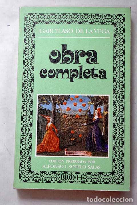 Libros: Obra completa: Vega, Garcilaso de la.- Vega, Garcilaso de la