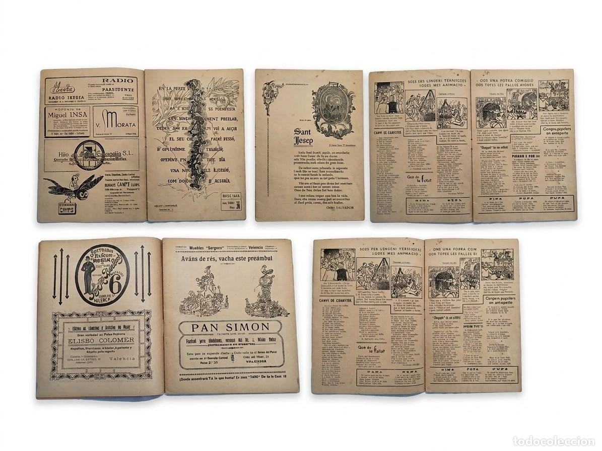 Libros: REVISTA FALLERA: PENSAT I FET 1945. Bocetos de fallas y textos de Carles Salvador - Textos de Carles