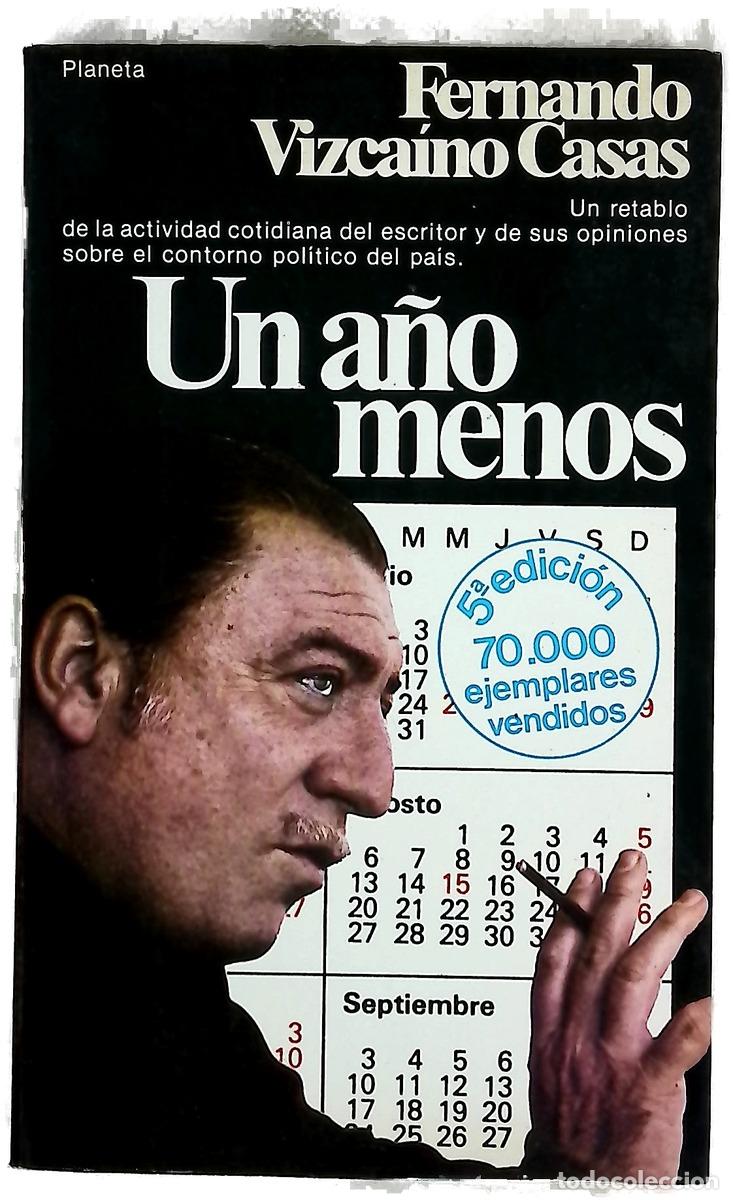 B&uuml;cher: Un a&ntilde;o menos diario - Vizca&iacute;no Casas, Fernando