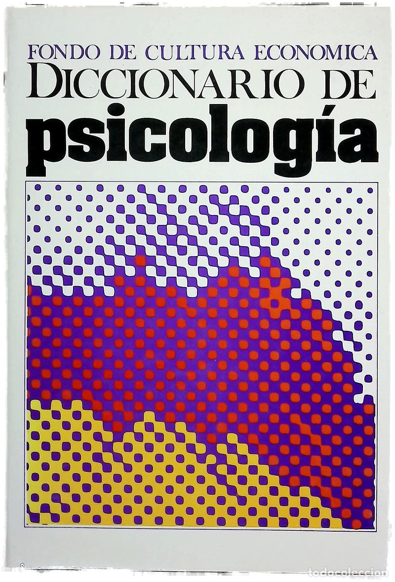 Livres: Diccionario de Psicologia