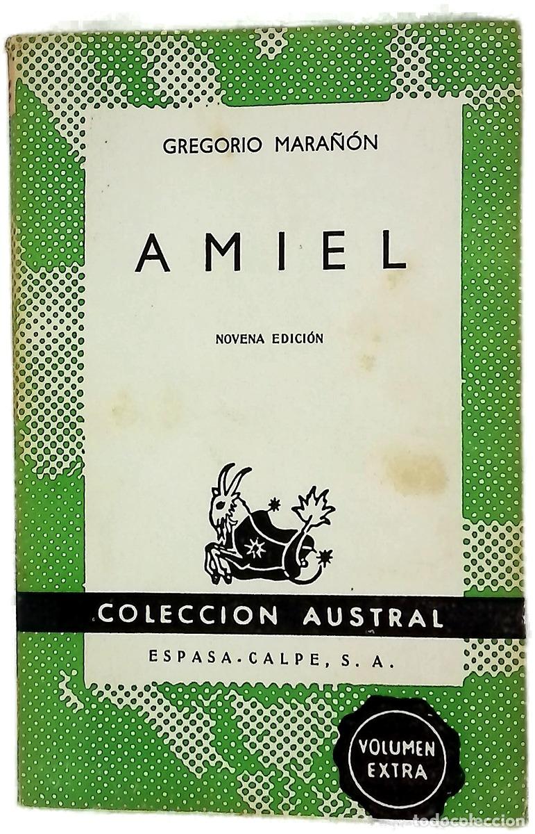 Libri di seconda mano: Amiel - Mara&ntilde;&oacute;n, Gregorio