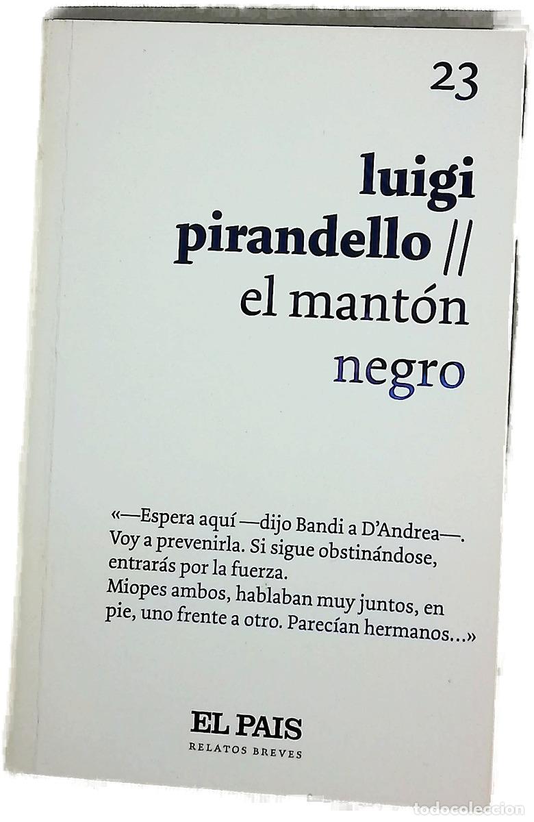 books: El mant&oacute;n negro - Pirandello, Luigi