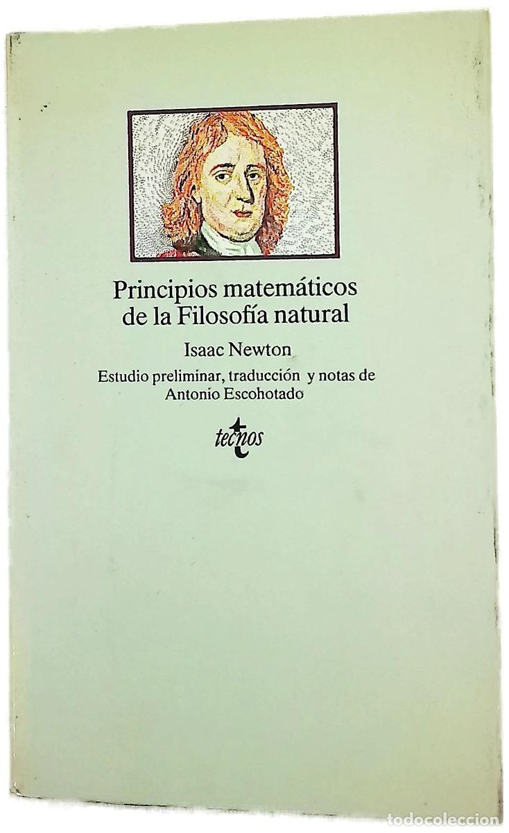 books: Principios matem&aacute;ticos de la filosof&iacute;a natural