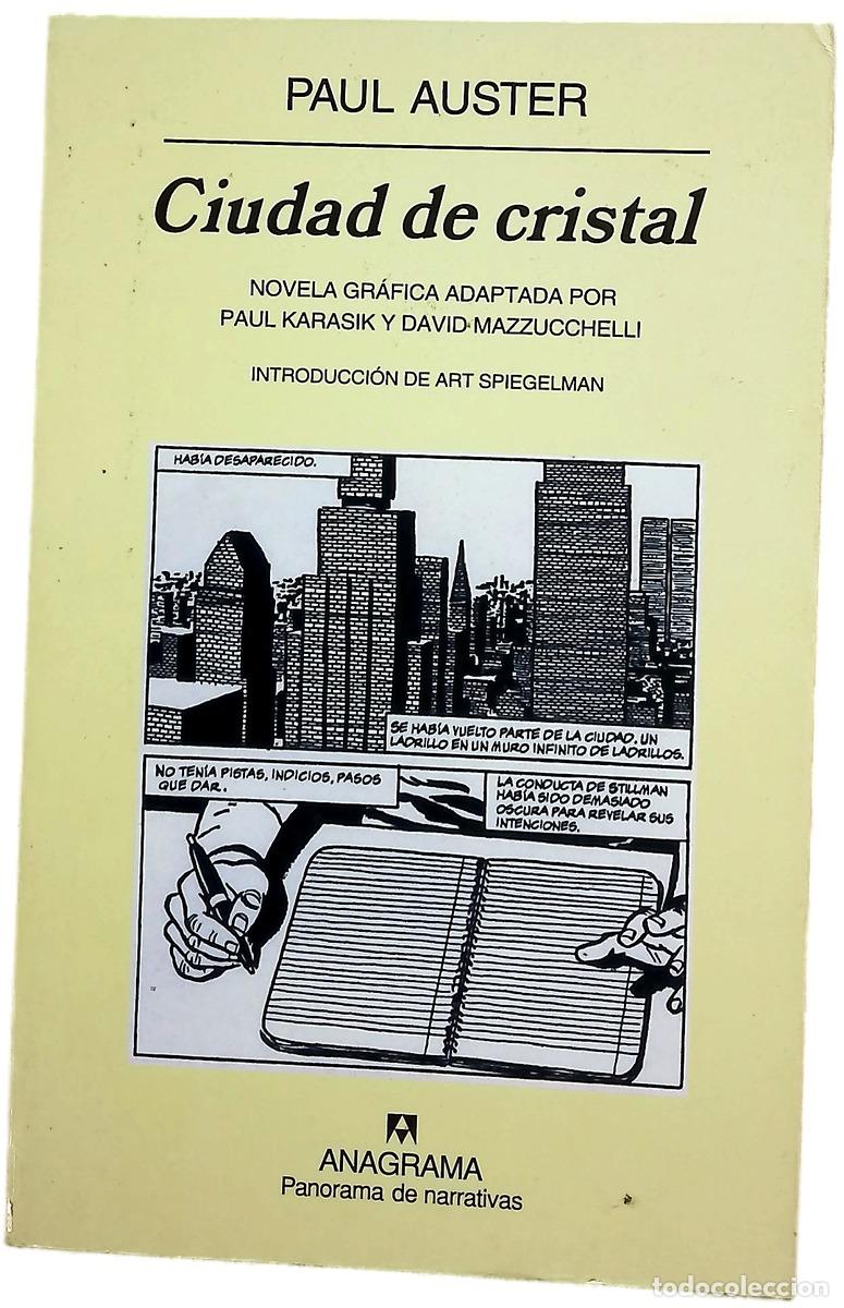books: Ciudad de cristal novela gr&aacute;fica adaptada por Paul Karasik y David Mazzucchelli