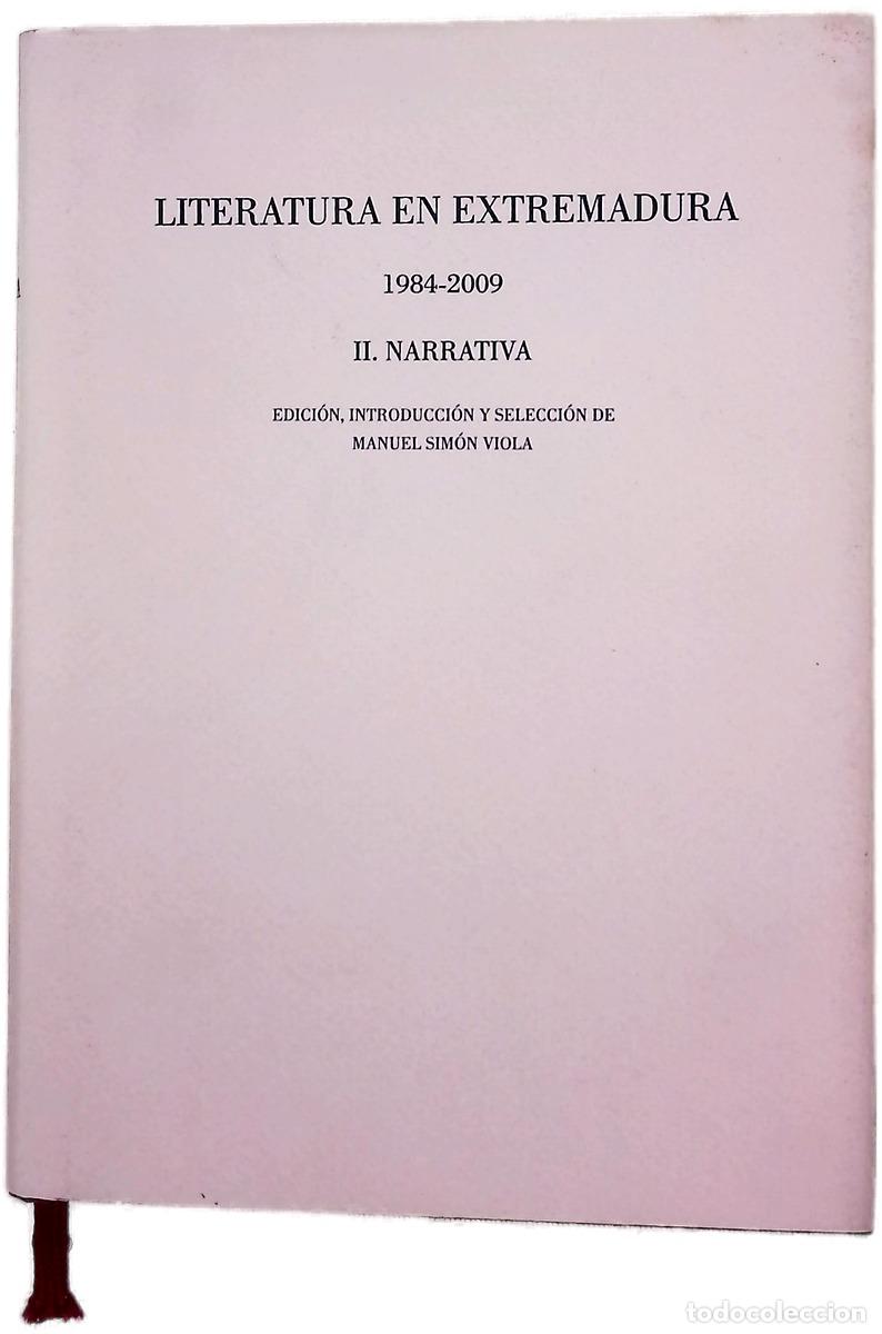 Libri di seconda mano: Literatura en Extremadura 1984-2009