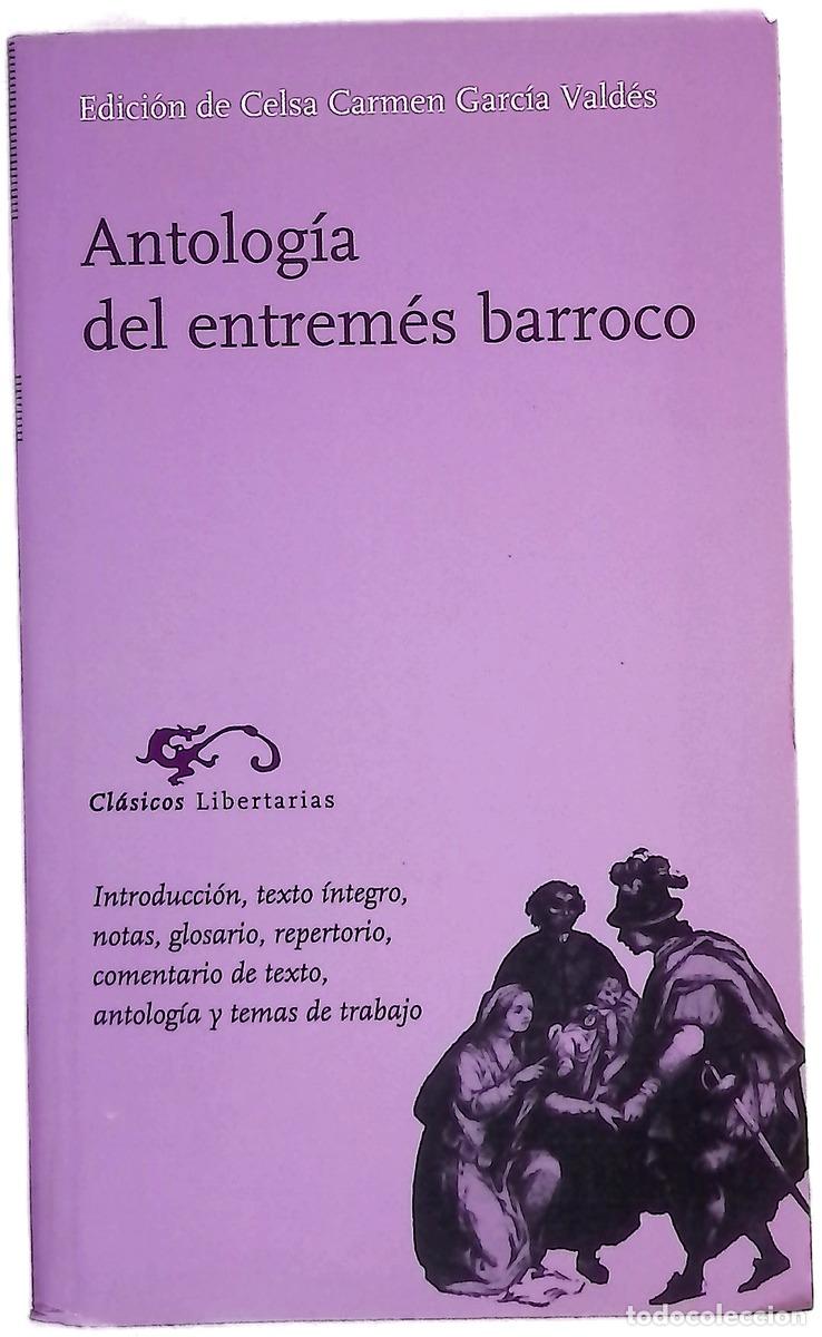Libros: Antolog&iacute;a del entrem&eacute;s barroco