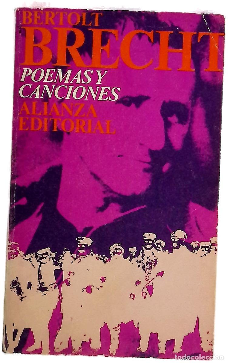Libros: Poemas y canciones - Brecht, Bertolt