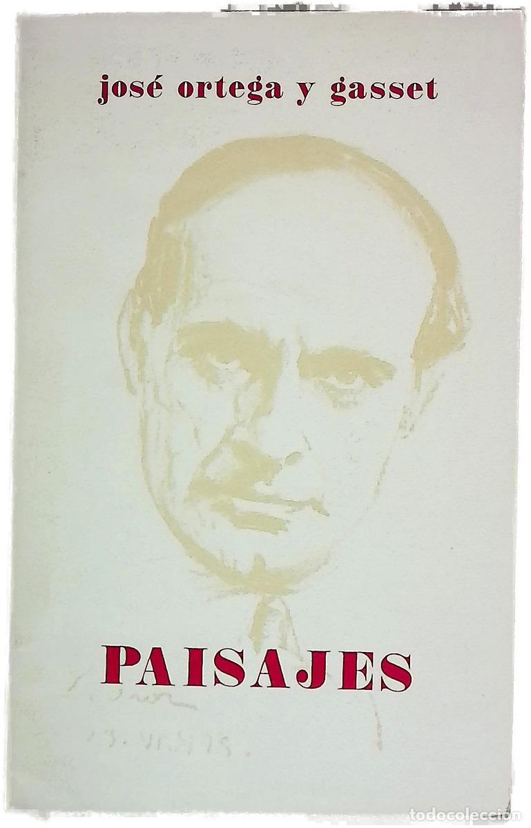 Libros: Paisajes - Ortega y Gasset, Jos&eacute;