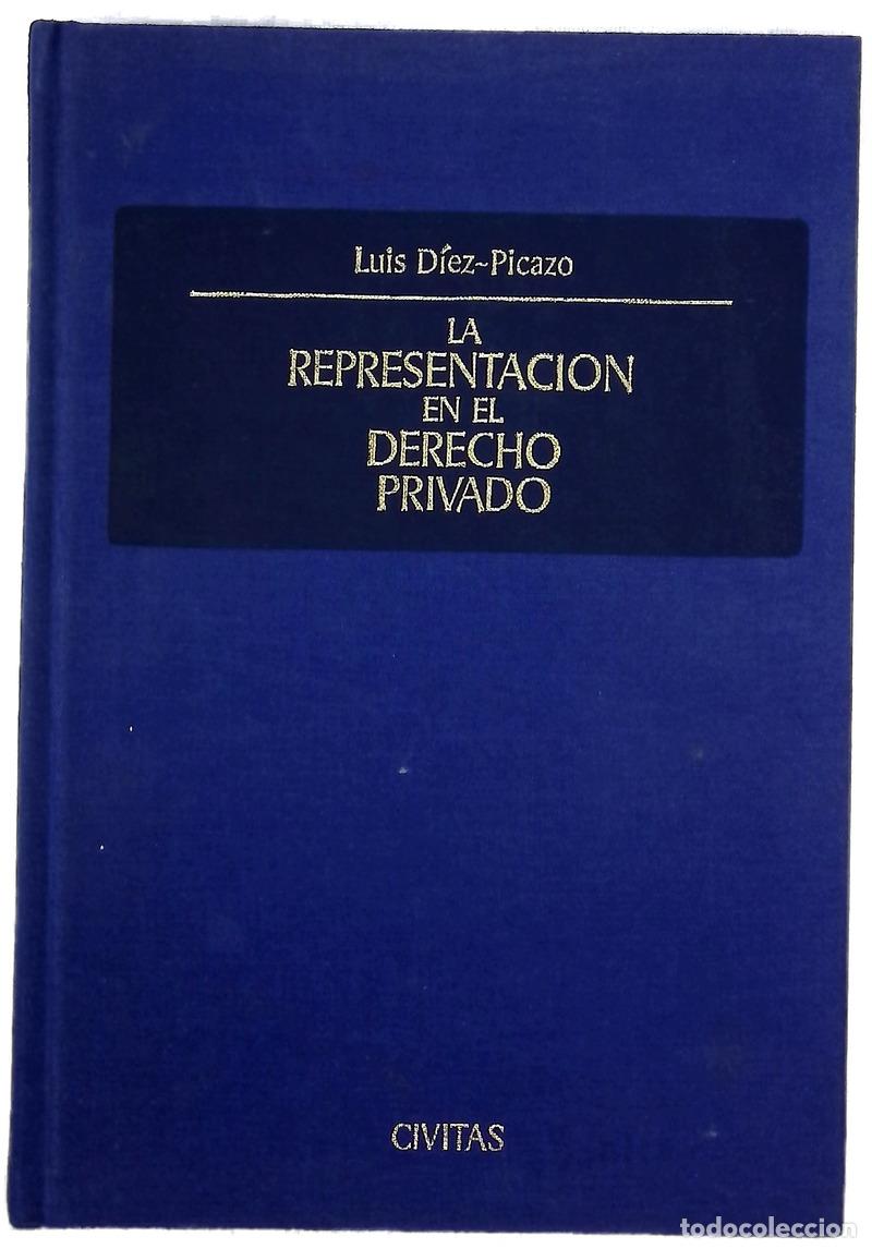 Livros em segunda m&atilde;o: La representaci&oacute;n en el derecho privado
