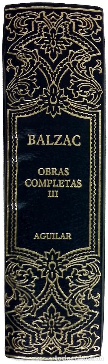 Libros: Balzac. Obras completas III