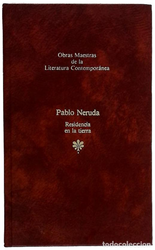 books: Residencia en la tierra - Neruda, Pablo