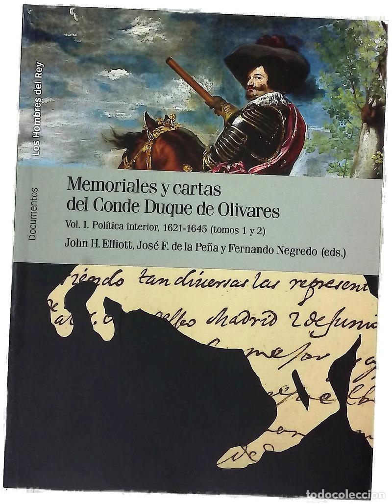 Livros em segunda m&atilde;o: Memoriales y cartas del Conde Duque de Olivares