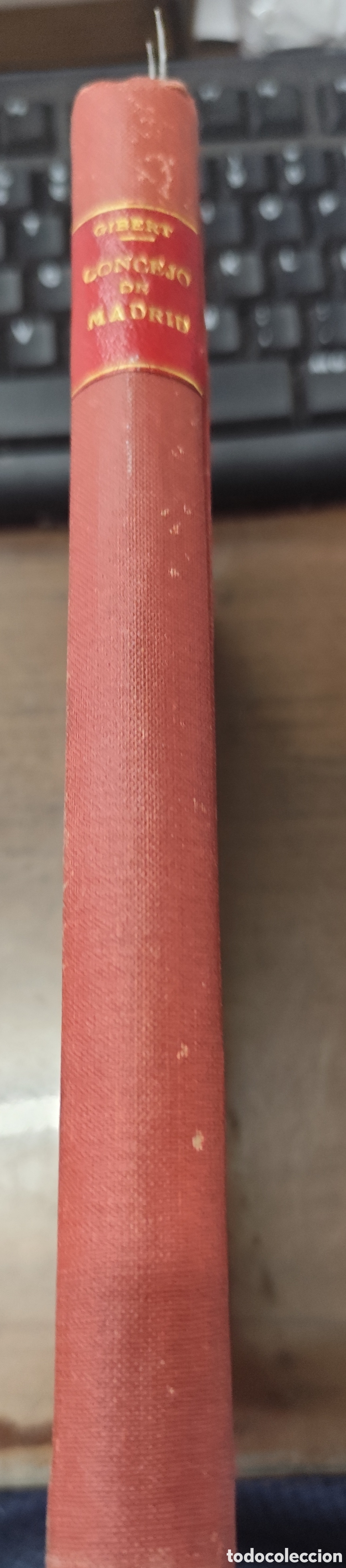 Livros em segunda m&atilde;o: EL CONCEJO DE MADRID I. Su organizaci&oacute;n en los siglos XII a XV. Dedicatoria autografa del autor. A&ntilde;o