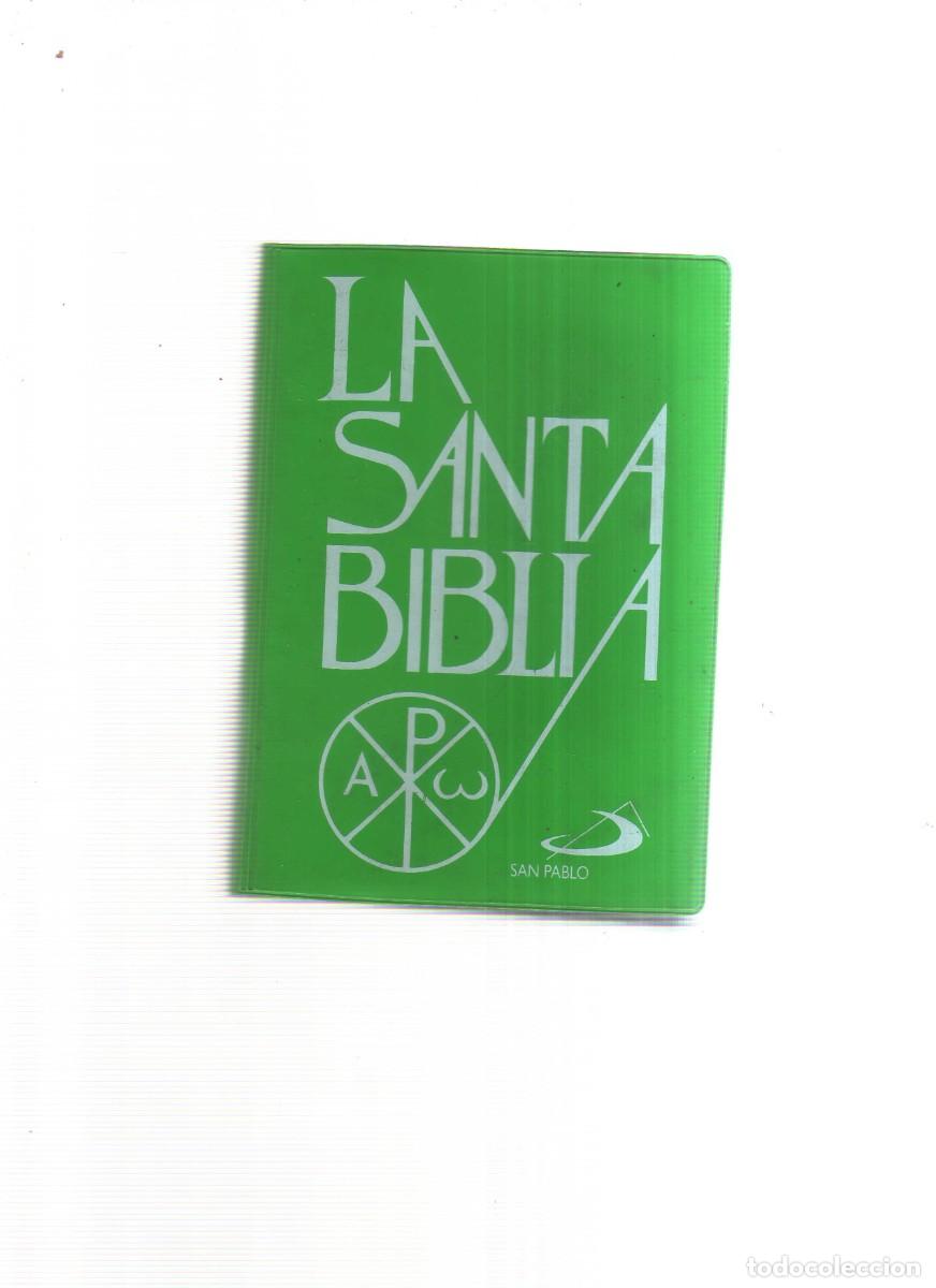 Libros: LA SANTA BIBLIA DR,EVARISTO MARTIN NIETO, 15 EDICION