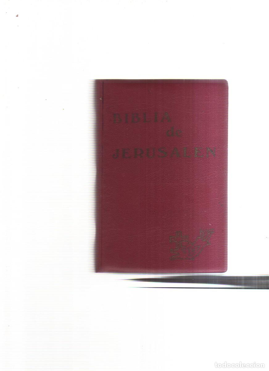 Libros: BIBLIA DE JERUSALEN NUEVA EDICION TOTALMENTE REVISADA Y AUMENTADA